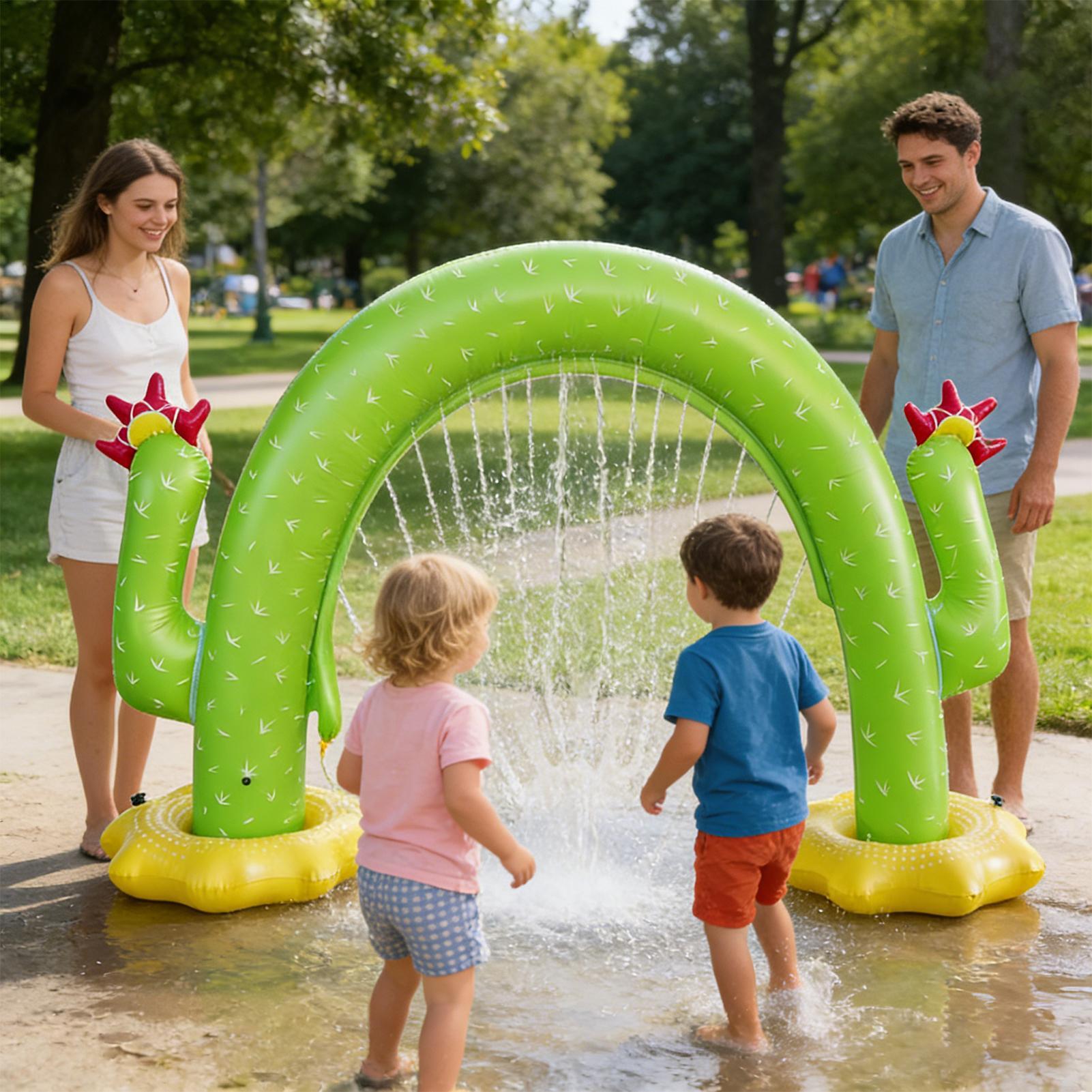 Inflatable Cactus Sprinkler fo - Kids Outdoor Tunnel recension och pris