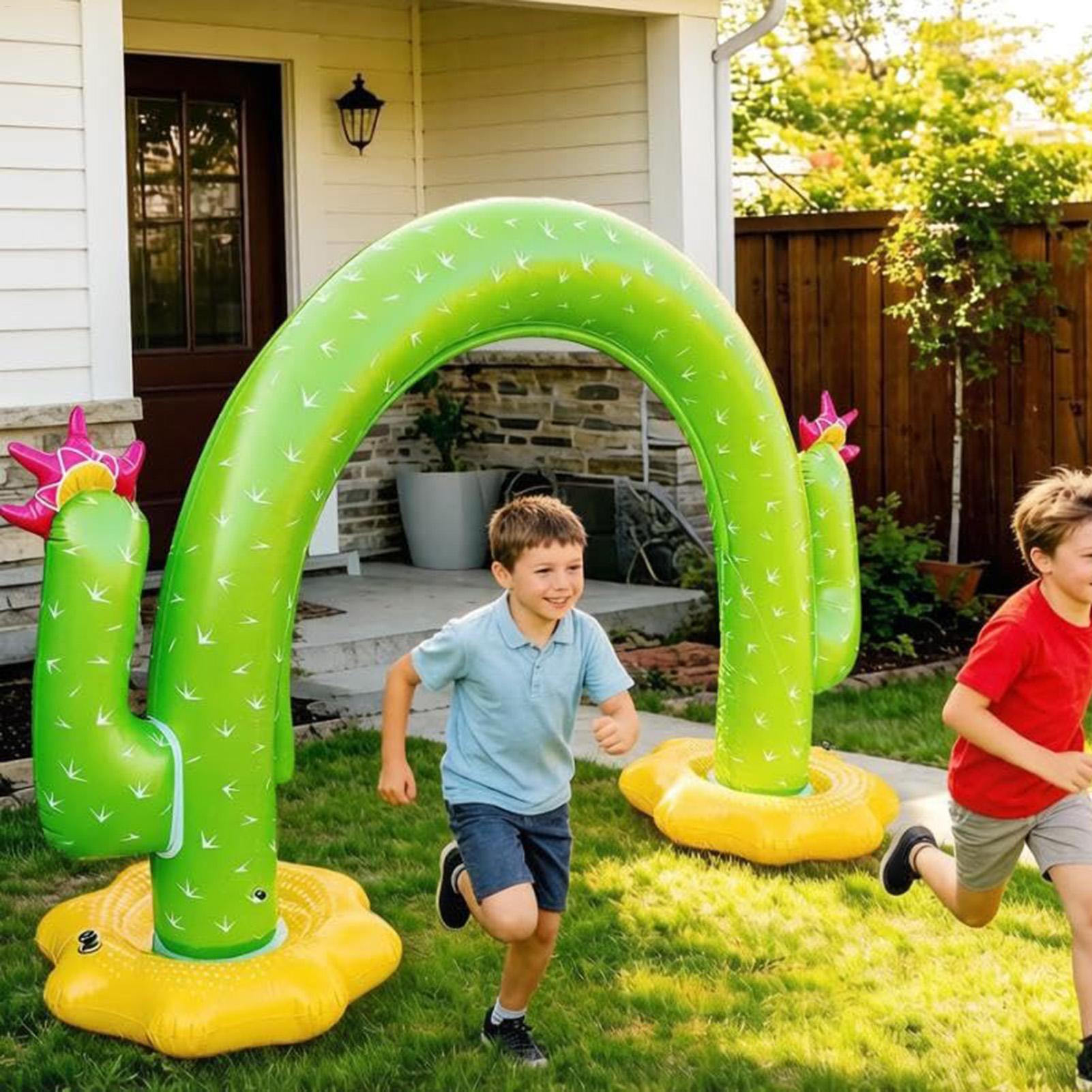 Inflatable Cactus Sprinkler fo - Kids Outdoor Tunnel recension och pris