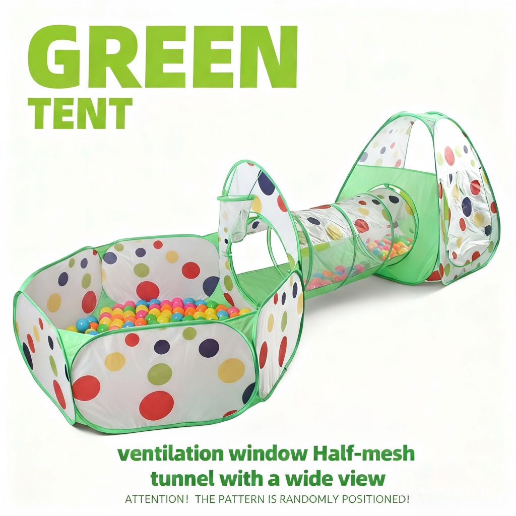 Children's Play Tent, Toy Ball - Kids Outdoor Tunnel recension och pris
