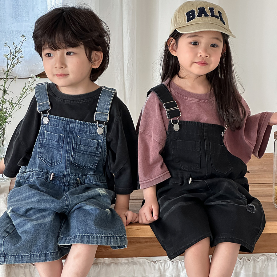 2026 Summer Unisex Kids Denim  - Kids Outdoor Jumpsuit recension och pris