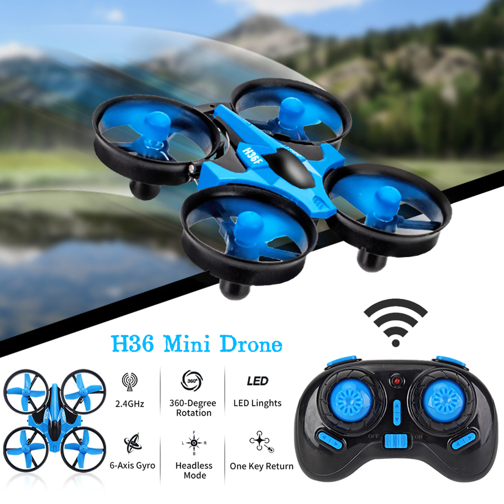 JJRC H36 Mini Rc Drone 4ch 6-A - Kids Outdoor Exercise Equipment recension och pris