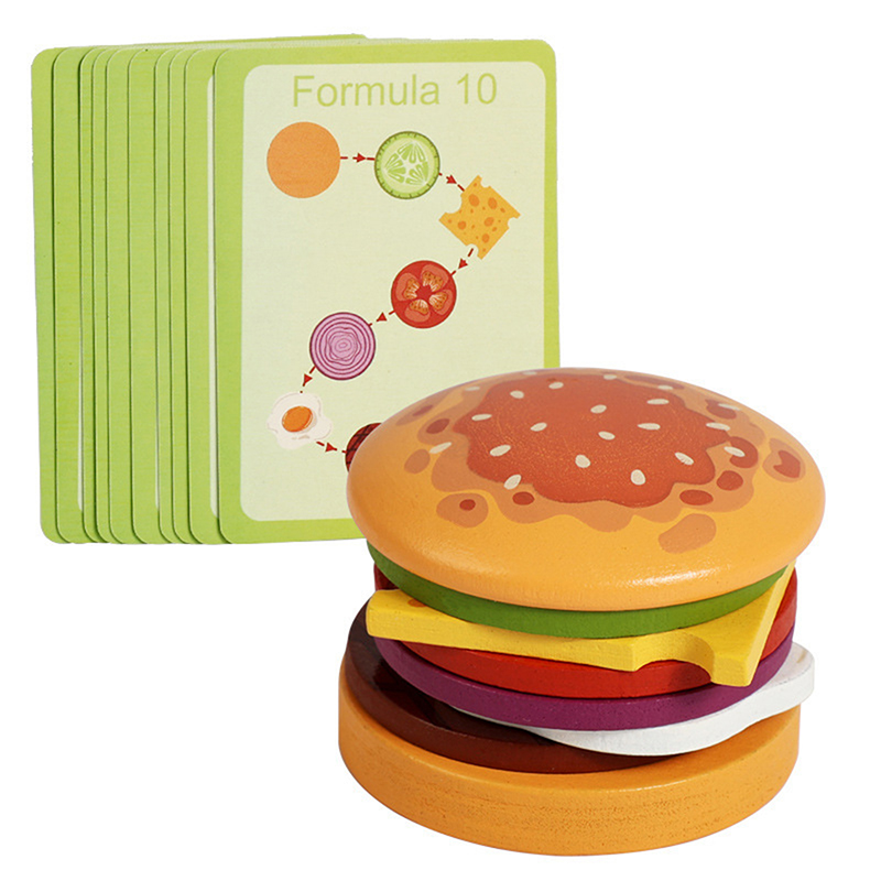 ·NewWooden Hamburg Sandwich St - Kids Outdoor Kitchen Accessories recension och pris