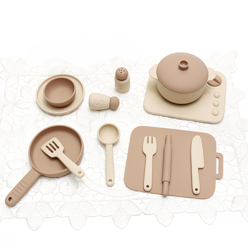 13 Pcs Set Silicone Cooking Pl - Kids Outdoor Kitchen Accessories recension och pris