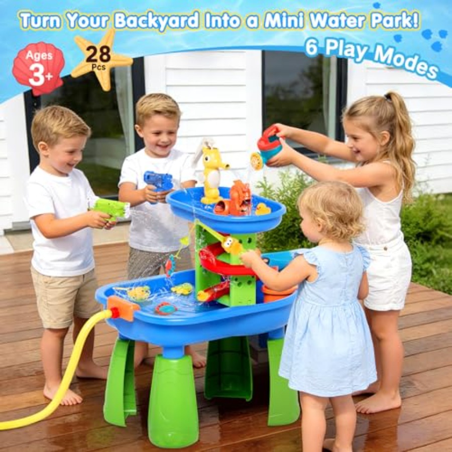 Outdoor water table for kids 3 - Kids Outdoor Water Play Table recension och pris