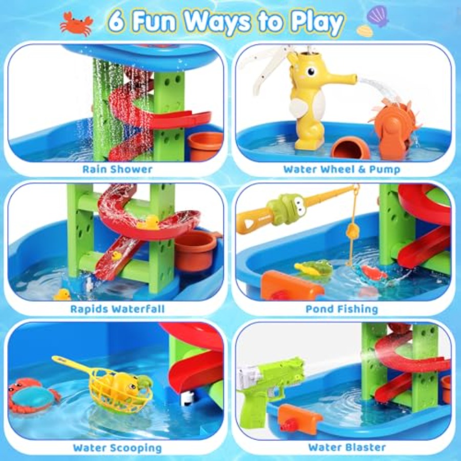 Outdoor water table for kids 3 - Kids Outdoor Water Play Table recension och pris