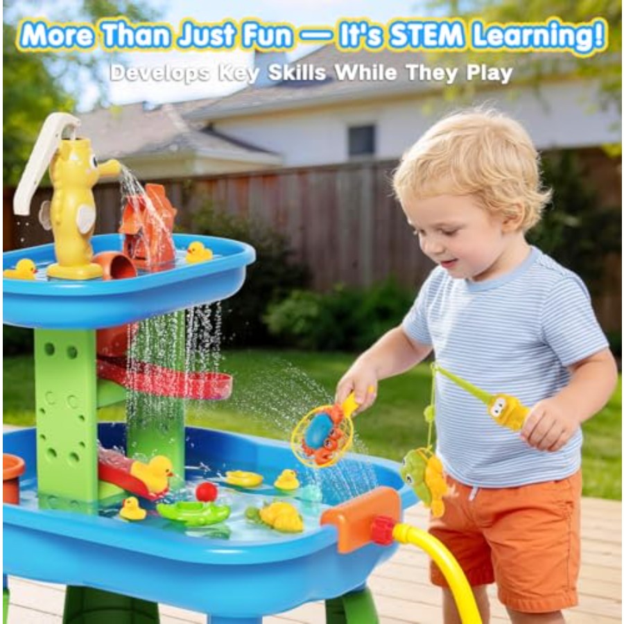 Outdoor water table for kids 3 - Kids Outdoor Water Play Table recension och pris