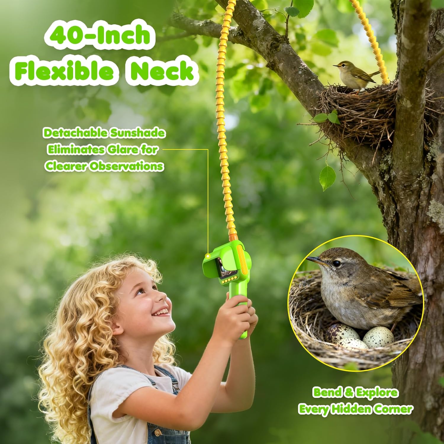 Endoscope for Kids, Borescope  - Kids Outdoor Explorer Kit recension och pris