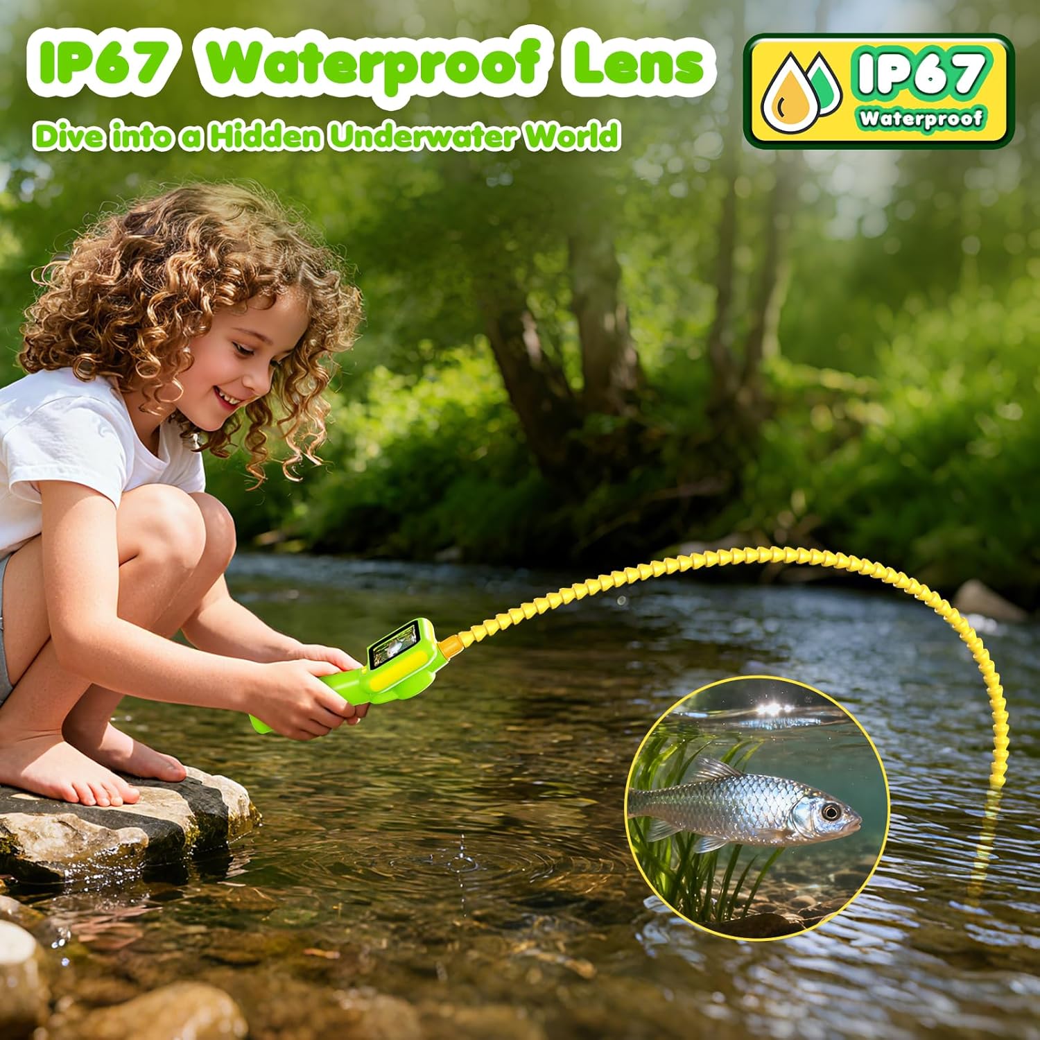 Endoscope for Kids, Borescope  - Kids Outdoor Explorer Kit recension och pris