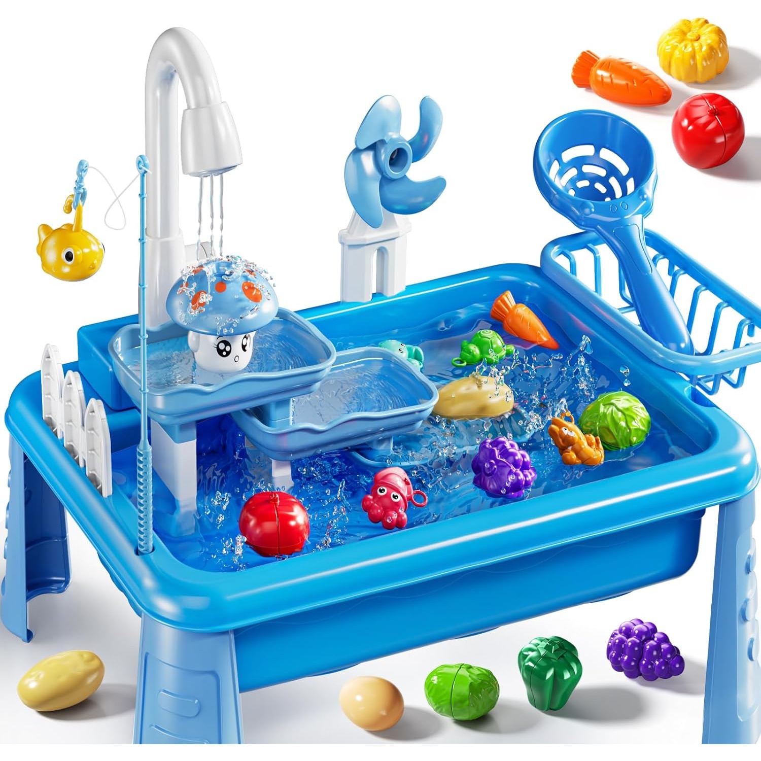 Water Table Play Sink Toy for  - Kids Outdoor Water Play Table recension och pris
