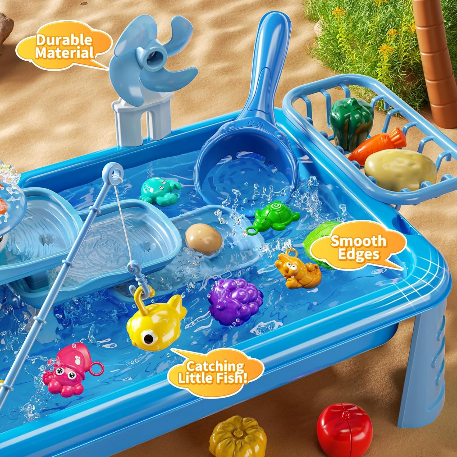 Water Table Play Sink Toy for  - Kids Outdoor Water Play Table recension och pris
