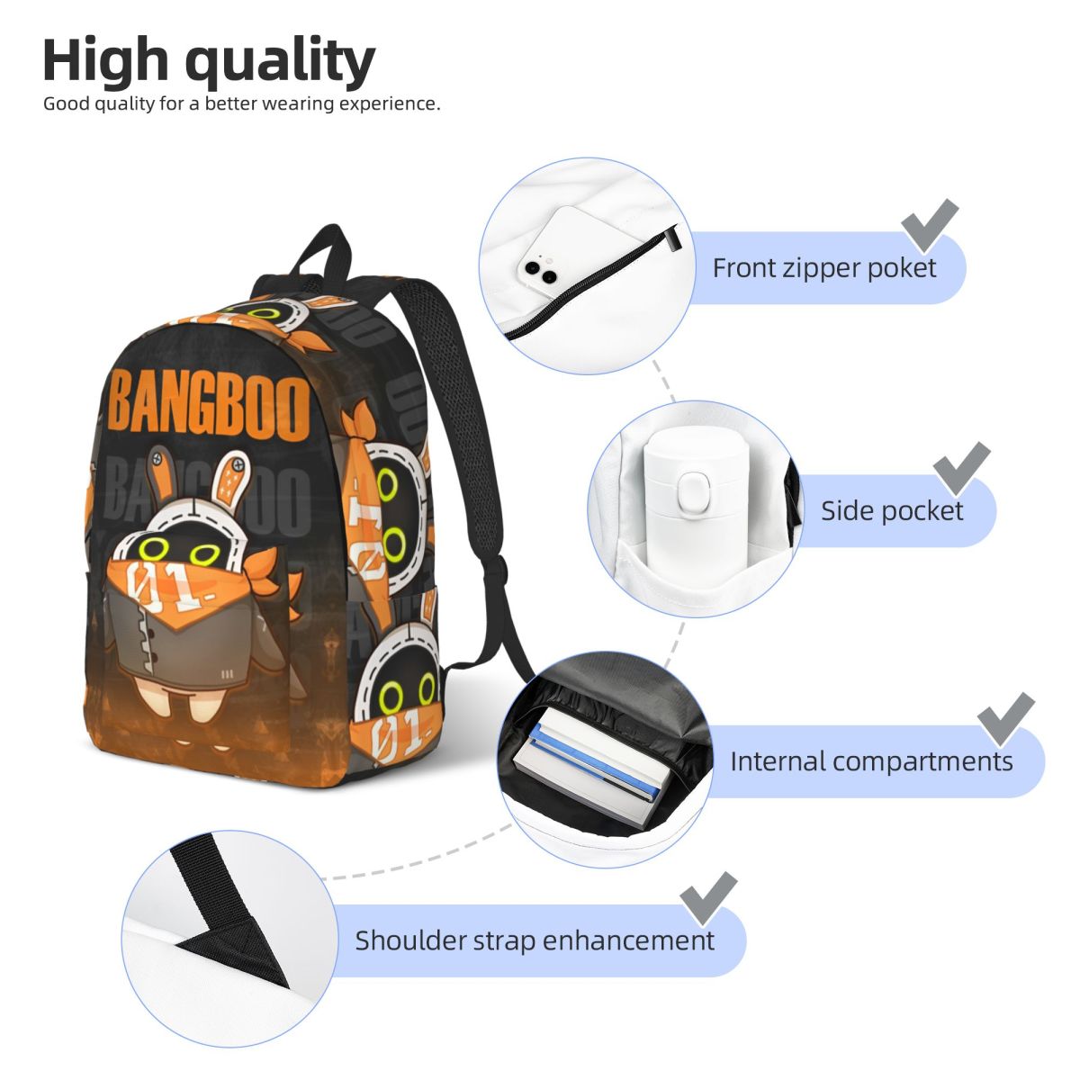 Bangboo Zenless Zone Zero Back - Kids Outdoor Zone recension och pris