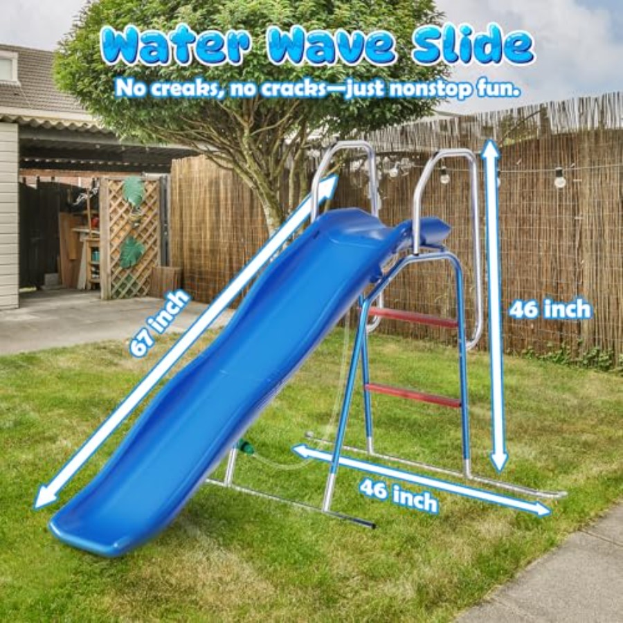 Backyard water slide for kids, - Kids Outdoor Zone recension och pris