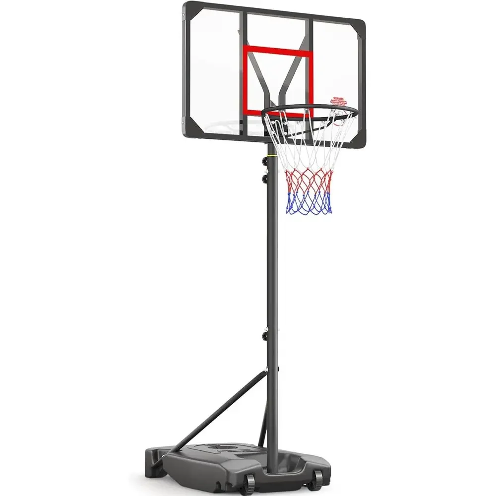 Adjustable Height Portable Bas - Kids Outdoor Basketball Hoop recension och pris