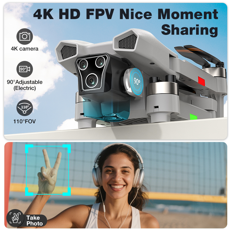 NEW Hot L017 Pro Drone Brushle - Kids Outdoor Exercise Equipment recension och pris