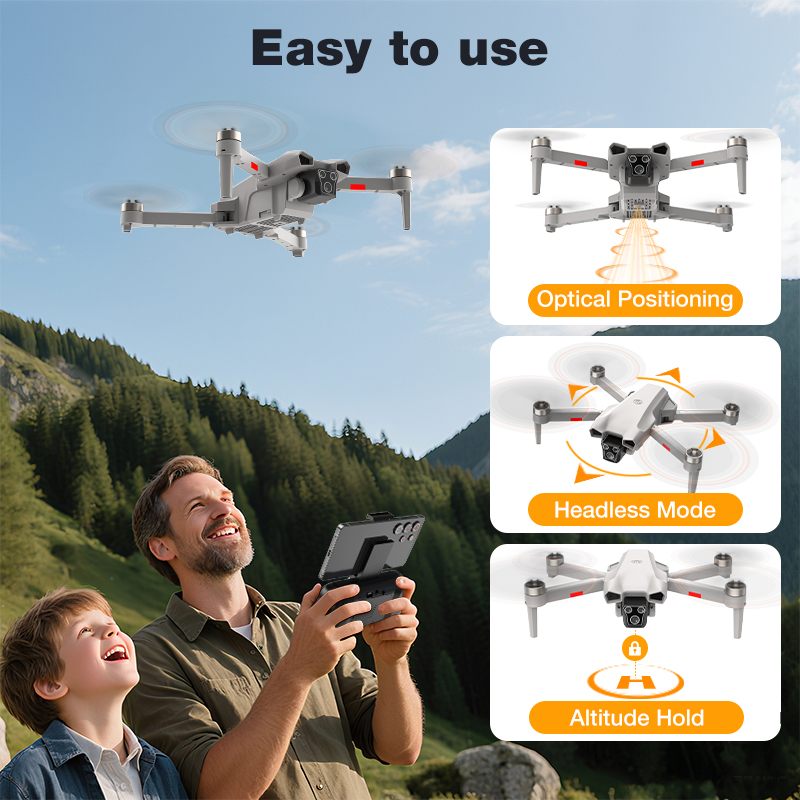 NEW Hot L017 Pro Drone Brushle - Kids Outdoor Exercise Equipment recension och pris
