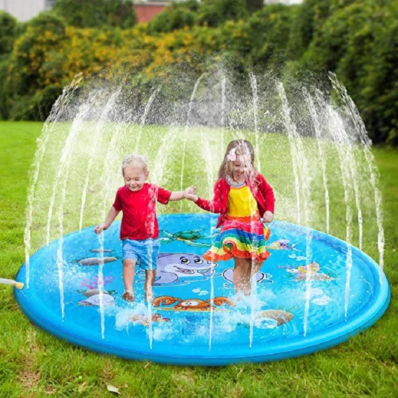 100/170cm Kids Inflatable Wate - Slip Slide Water Mat recension och pris