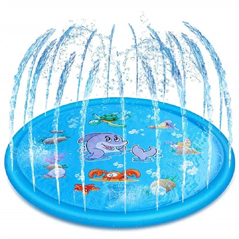 100/170cm Kids Inflatable Wate - Slip Slide Water Mat recension och pris
