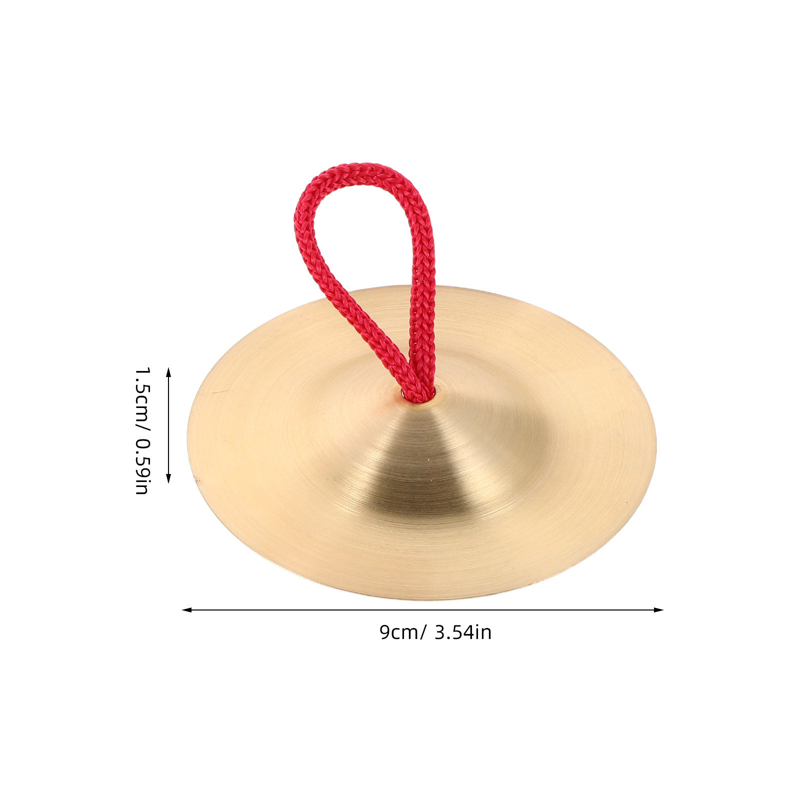 Mini Copper Cymbals 9Cm for Ch - Kids Outdoor Instruments recension och pris