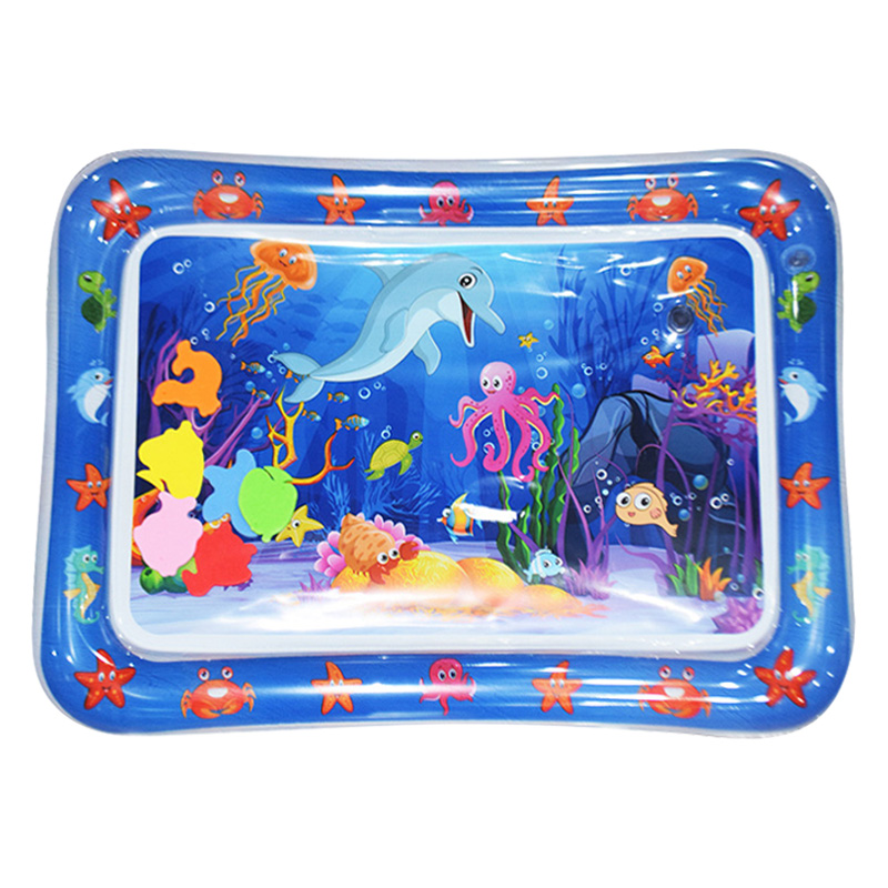 Baby Water Play Mat Inflatable - Slip Slide Water Mat recension och pris