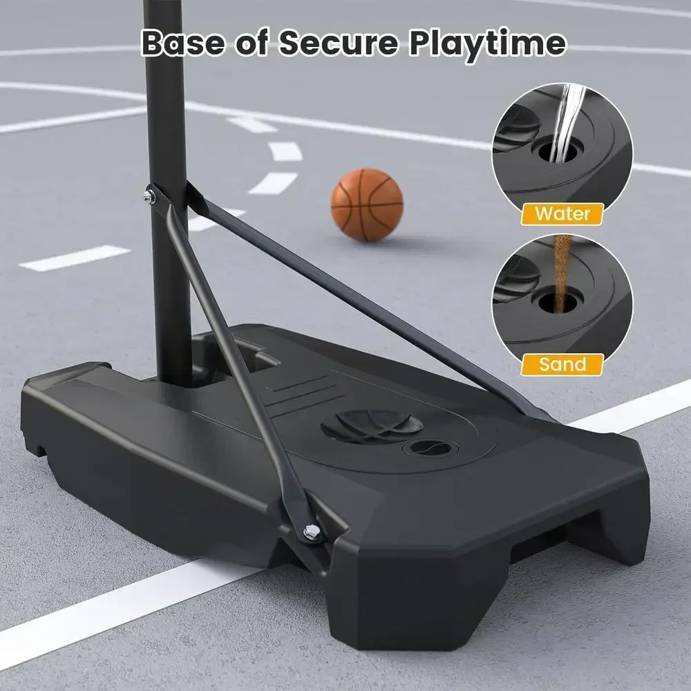 Portable Outdoor Basketball Ho - Kids Outdoor Basketball Hoop recension och pris
