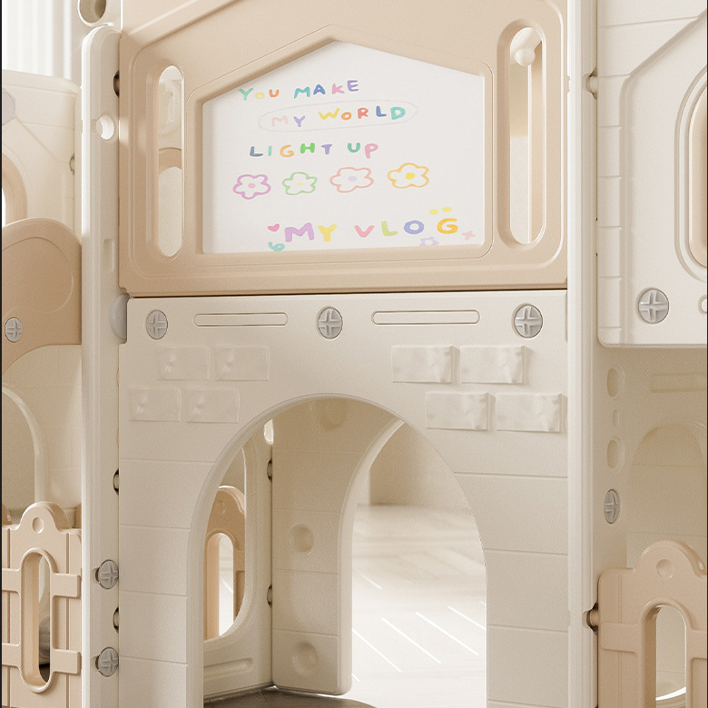 Double Slide Set Toddlers Indo - Kids Outdoor Tunnel recension och pris