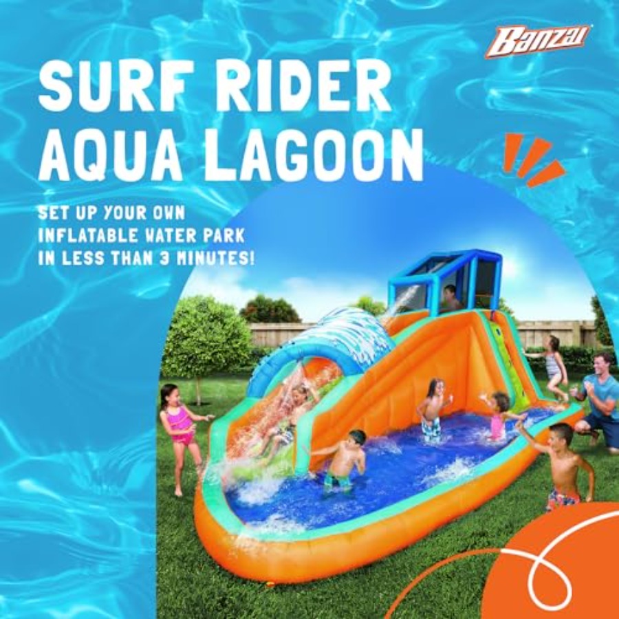 Outdoor aqua lagoon water slid - Kids Outdoor Tunnel recension och pris