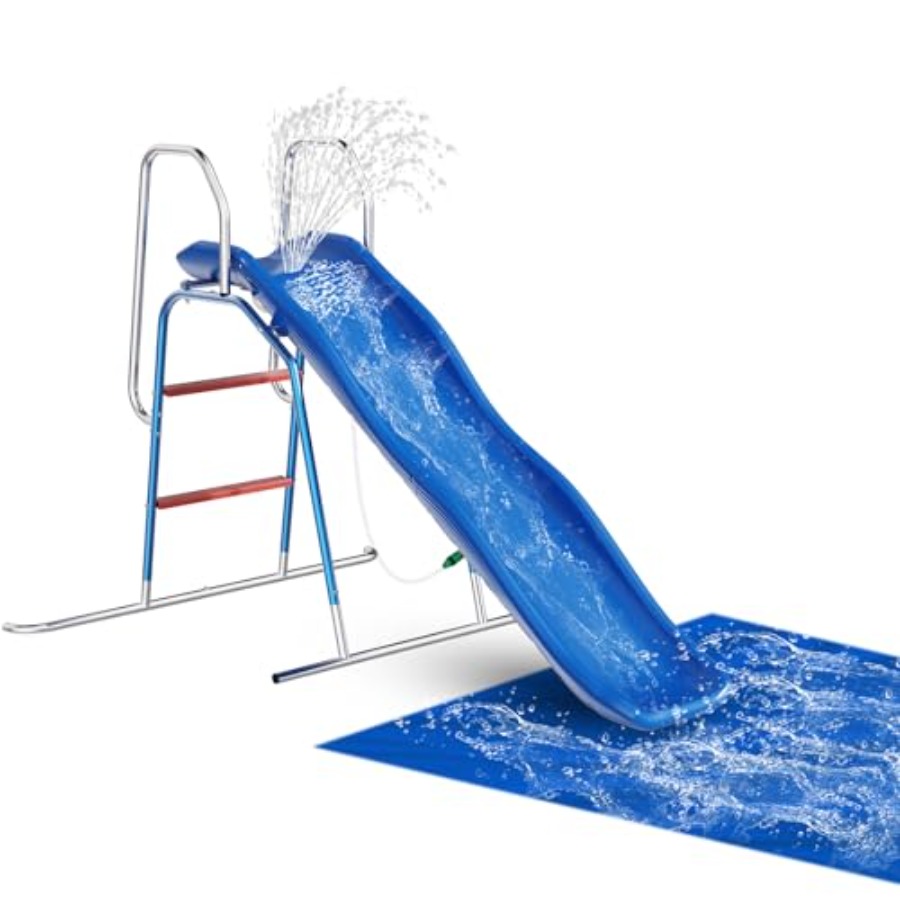 Backyard water slide for kids: - Kids Outdoor Zone recension och pris